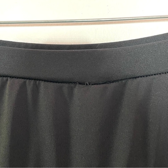 Conny Black Stretch Fringe Mini Skirt Skort Size Small - Picture 7 of 7
